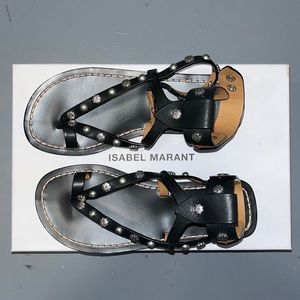 BNIB Isabel Marant “ENGO” flower studded sandals.